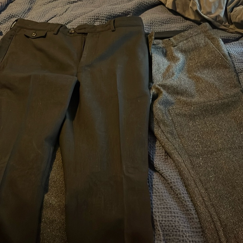 Onassis Men’s winter dress pants (2 pack) 36 waist